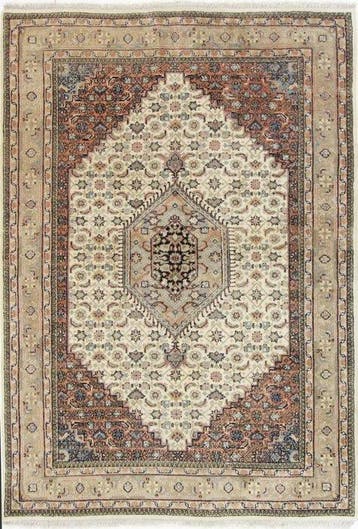 Origineel Indo Tabriz tapijt, fijne kurk en wol - Tapijt -, Nieuw
