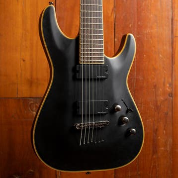 Schecter Blackjack ATX C-7 Black Satin, Muziek en Instrumenten, Ophalen of Verzenden, Nieuw