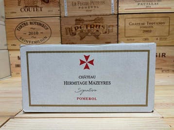 2023 Chateau Hermitage Mazeyres - Pomerol - 6 Flessen (0.75, Nieuw