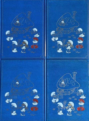 Les Schtroumpfs - Intégrale T1 à T4 - 4x C - 4 Album -, Nieuw