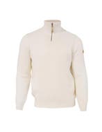 Ivanhoe trui NLS Elm Natural white half zip - 100% zuiver..., Verzenden, Nieuw, Wit