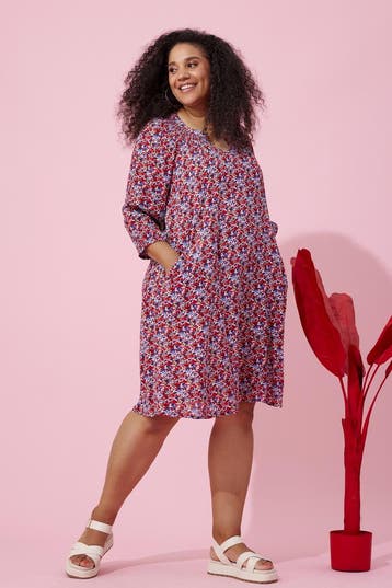 ZHENZI jurk elastische hals Maat:, Kleding | Dames, Jurken, Verzenden, Nieuw, Overige kleuren