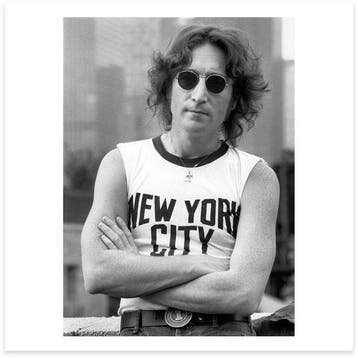 Bob Gruen - John Lennon, NYC. 1974.