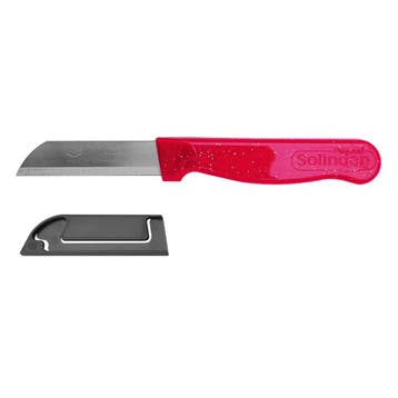 Solingen Schilmesje Robuust Handvat – RVS Glad – 16 cm m, Ophalen of Verzenden, Nieuw, Rvs of Chroom