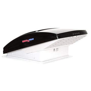 MaxxFan Deluxe zwart dakventilator, Caravans en Kamperen, Ophalen of Verzenden, Nieuw