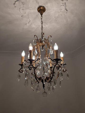 lamp art - Kroonluchter - Brons, Nieuw