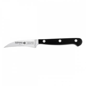 Eikaso Solingen Tourneermes met Krom Lemmet 7 cm – Ergono., Ophalen of Verzenden, Nieuw, Rvs of Chroom
