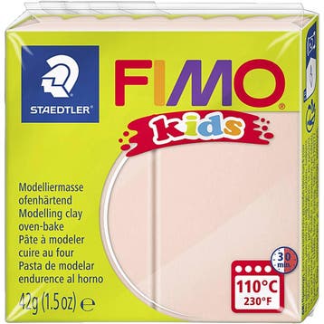 FIMO® Kids Boetseerklei, licht beige, 42 gr/ 1 doos, Nieuw