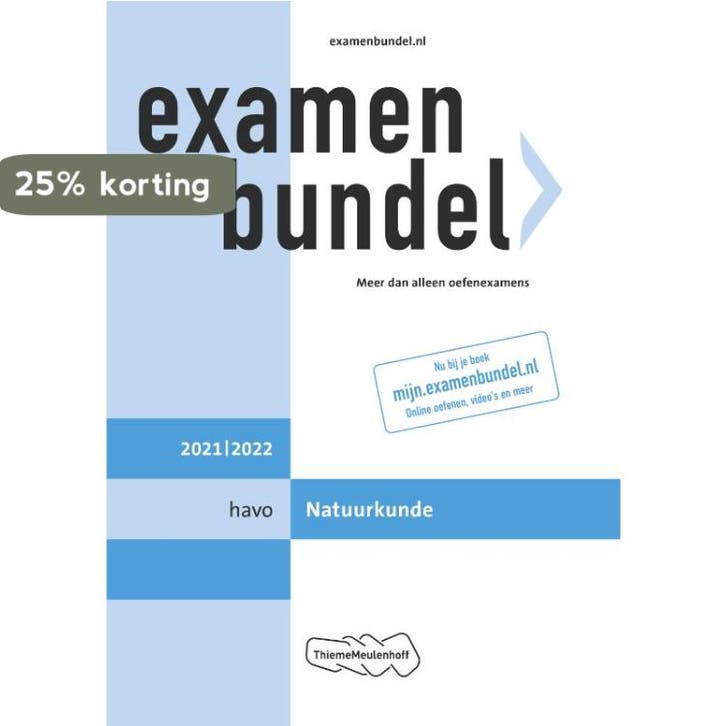 Examenbundel / havo Natuurkunde 2021/2022 9789006491401, Boeken, Schoolboeken, Zo goed als nieuw, Verzenden