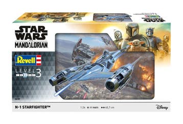 Star Wars: The Mandalorian Model Kit 1/24 N-1 Starfighter, Ophalen of Verzenden, Nieuw