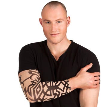 Tattoo Sleeve Tribal, Hobby en Vrije tijd, Feestartikelen, Verzenden, Nieuw, Feestartikel