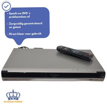 Panasonic DMR-EH53 | DVD Recorder | DVD Speler | CD DVD, Panasonic, Verzenden, Met harddisk, Dvd-recorder