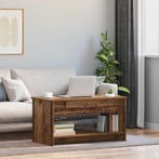 vidaXL Salontafel Oud Hout 80 x 50,5 x 41,5 cm Bewerkt hout, Verzenden, Nieuw, 50 tot 100 cm, Minder dan 50 cm
