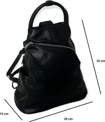 THL Design Dames Rugzak  Kleine Rugtas Soepel Materiaal, Overige merken, Verzenden, 25 tot 40 cm, Nieuw