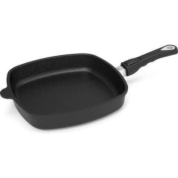 AMT Gastroguss Vierkante pan met antiaanbaklaag – 28x28 c., Huis en Inrichting, Keuken | Potten en Pannen, Ophalen of Verzenden