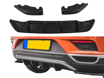 Diffuser Aanzetstuk | geschikt voor Volkswagen | T-Roc 17-22, Verzenden, Nieuw, Volkswagen