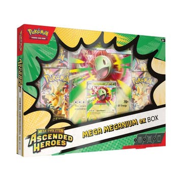 Ascended Heroes Mega Meganium ex Box, Ophalen of Verzenden, Nieuw