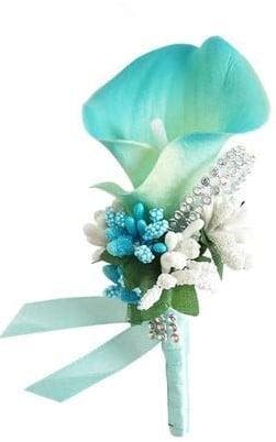 Luxe Corsage Latex Calla Boutonnière met speld, Ophalen of Verzenden, Nieuw