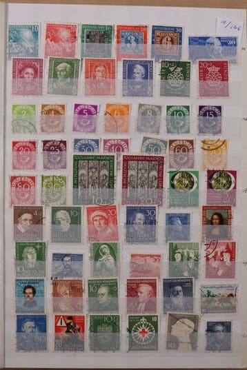 Duitsland, Bondsrepubliek 1949/2022 - Zeer ver gevorderde, Gestempeld