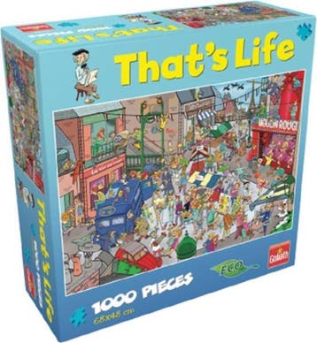 That's Life - Parijs - Puzzel 1000 Stukjes, Verzenden, Nieuw