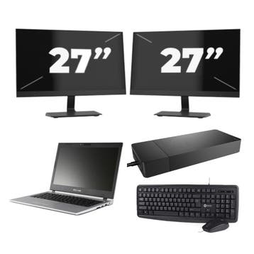 Atrust MT178 - Intel Celeron N2820 - 13 inch - 2GB  - 4GB, Qwerty, 13 inch, Refurbished, SSD