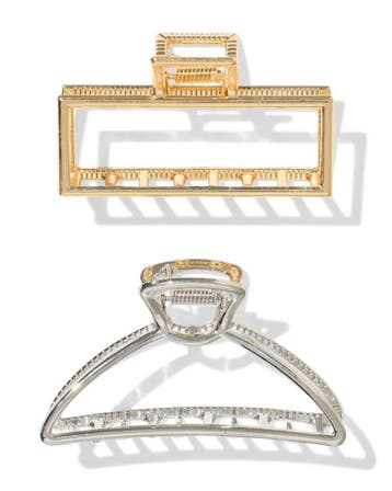 HEMA Haarklem 8cm goud - 2 stuks, Verzenden, Nieuw