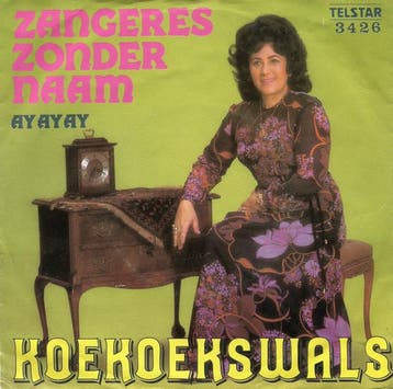 vinyl single 7 inch - Zangeres Zonder Naam - Koekoekswals, Verzenden, Zo goed als nieuw, 7 inch, Pop