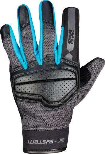 IXS Evo-Air Dames Zwart Blauw Handschoenen, Nieuw met kaartje, Verzenden, IXS, Dames