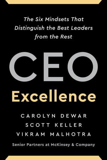 9781668000458 CEO Excellence Carolyn Dewar, Verzenden, Nieuw, Carolyn Dewar