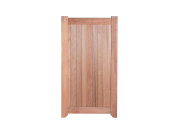 Carpgarant Hardhouten Poort Enkel Links-draaiend 180 x 100, Nieuw