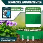 Gazonrand - Tuinrand - 5 m - 14 cm - Groen - KESSER®, Tuin en Terras, Bielzen en Borders, Verzenden, Zo goed als nieuw