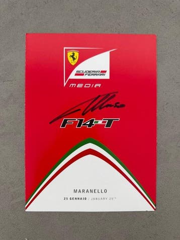 Ferrari - F14-T Unveling - Maranello - Fernando Alonso -, Nieuw