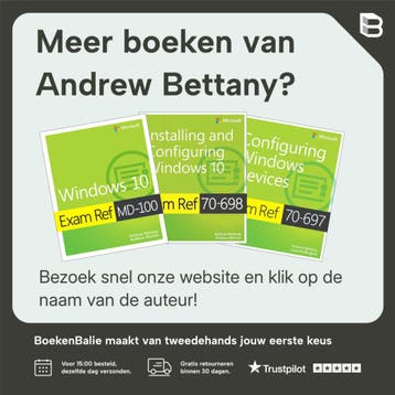 Exam Ref MD-101 Managing Modern Desktops 9780135560839, Verzenden, Gelezen, Andrew Bettany