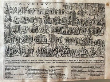 Italië - Rome // Campidoglio; Giacomo Lauro (attivo a Roma, Nieuw