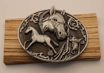 Verwisselbare gesp paarden met zadel, Losse buckle of gesp, Overige kleuren, Verzenden, Geen merk