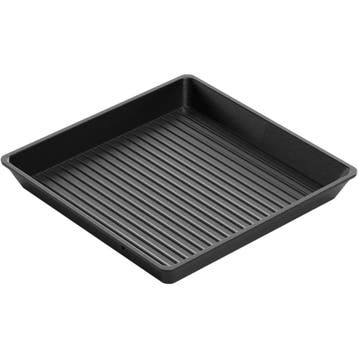 AMT Gastroguss Vierkante grillpan – 26x26 cm – Diepe gri, Huis en Inrichting, Ophalen of Verzenden, Nieuw, Aluminium, Overige typen