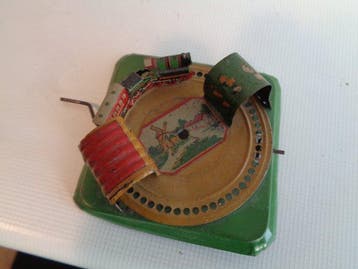 Distler - Blikken speelgoed - distler penny toy zugspiel mit, Antiek en Kunst