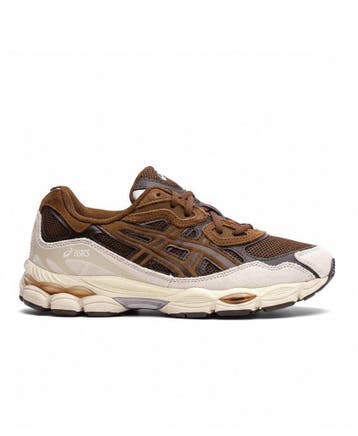 Asics Gel-NYC Brown Storm Black, Kleding | Heren, Ophalen of Verzenden, Nieuw