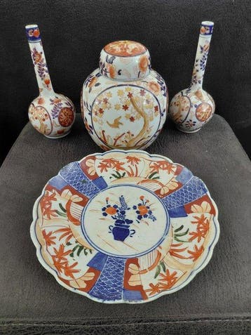 Japans Imari porseleinen servies - Porselein - Japan - Begin