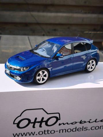 Otto Mobile 1:18 - Modelauto - Subaru Impreza WRX STi, Nieuw