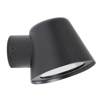 Vita Cup Muurlamp Matzwart met Lichtsensor LED, Verzenden, Nieuw