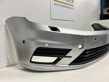 VW 2K5 CADDY 4 VOORBUMPER BUMPER 6PDC KLS 2K7807221K, Ophalen, Gebruikt, Bumper, Volkswagen