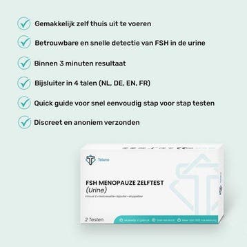 FSH Menopauze Zelftest - Thuistest voor de Overgang, Boeken, Verzenden, Nieuw