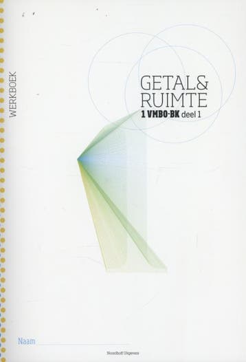 Getal en ruimte 1 vmbo BK deel 1 Werkboek 9789011111769, Boeken, Techniek, Zo goed als nieuw