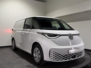 Volkswagen ID. Buzz Cargo 77 kWh, Automaat, Stof, Gebruikt, Zwart