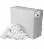 Poetslappen WTRW Witte tricot doos 10 kg, Verzenden