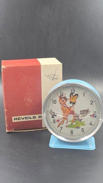 Sveglia animata - Bambi - Completa di scatola originale - 1, Verzamelen, Nieuw