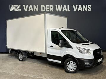 Ford Transit 2.0 TDCI 130pk Bakwagen Laadklep Euro6 Airco |, Stof, Gebruikt, Wit, Dealer onderhouden