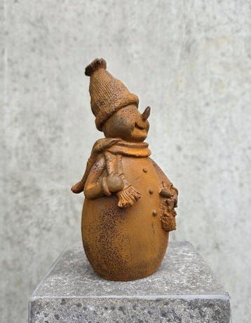 Beeldje - Beeldje - Snowman - IJzer - IJzer