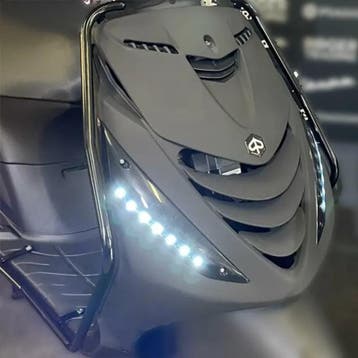 LED Knipperlichten Voorzijde - Smoke Audi Look - Piaggo Zip, Ophalen of Verzenden, Nieuw